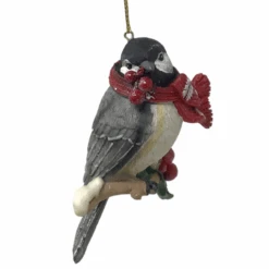 Kurt Adler Woodland Chickadee Ornament -Finest Christmas Decoration 010412C WOODLAND CHICKADEE ORNAMENT 43948.1646315325