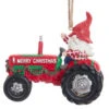 Kurt Adler Farm Gnome Riding Tractor With Garland Ornament 2 Kurt Adler Farm Gnome Riding Tractor With Garland Ornament -Finest Christmas Decoration 010611A 95031.1628093381