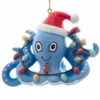 Kurt Adler Christmas Octopus Ornament -Finest Christmas Decoration 010626 Christmas Octopus Ornament 39955.1654179226