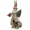 Kurt Adler Birch Berry Santa With Squirrel Ornament 2 Kurt Adler Birch Berry Santa With Squirrel Ornament -Finest Christmas Decoration 010627B BIRCH SANTA WITH SQUIRREL ORNAMENT 97831.1646252434