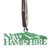 Green New Hampshire Mountains Ornament -Finest Christmas Decoration 010785 Green New Hampshire Mountains Ornament 88689.1665084617