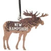 Copper New Hampshire Moose Ornament -Finest Christmas Decoration 010815 Copper New Hampshire Moose Ornament 04110.1665084488