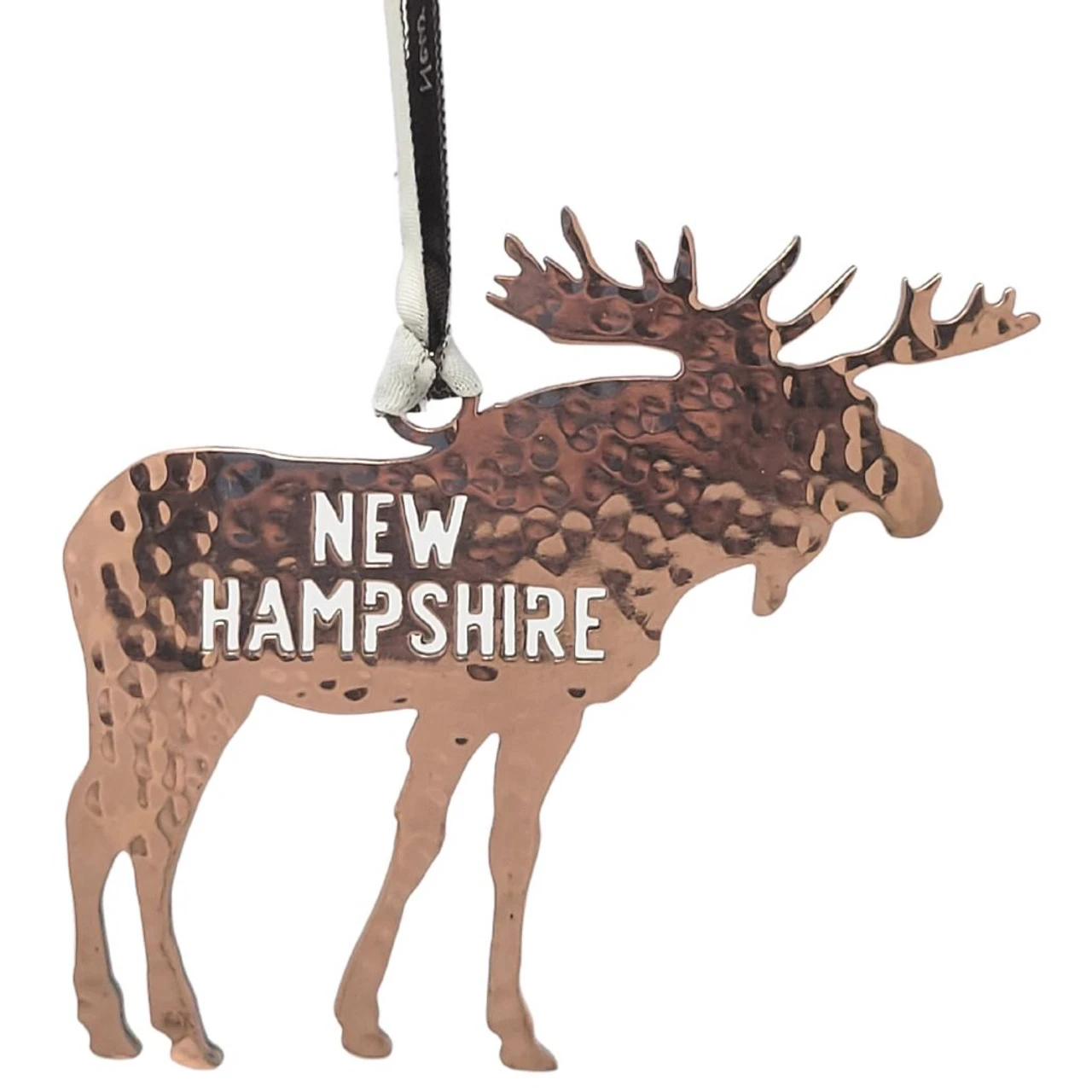Copper New Hampshire Moose Ornament 3 Copper New Hampshire Moose Ornament