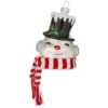 Snowman Head Ornament -Finest Christmas Decoration 010897 Snowman Head Ornament 24968.1654698353