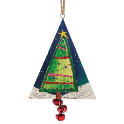 Santa Tin Ornament -Finest Christmas Decoration 011377 Santa Tin Ornament 3 20977.1659013878