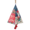 Santa Tin Ornament -Finest Christmas Decoration 011377 Santa Tin Ornament 53268.1659013875