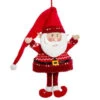 Kurt Adler Standing Red & White Santa Ornament 1 Kurt Adler Standing Red & White Santa Ornament -Finest Christmas Decoration 013099A Standing Red White Santa Ornament 03885.1654879510