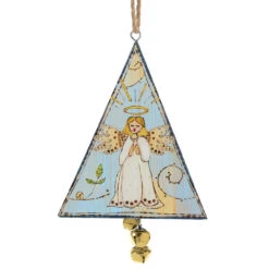 Finest Christmas Decoration -Finest Christmas Decoration 013240 Angel Tin Ornament 1 98592.1659013881