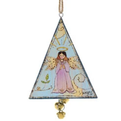 Angel Tin Ornament -Finest Christmas Decoration 013240 Angel Tin Ornament 3 82887.1659013882