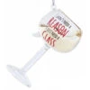 Kurt Adler I Don't Need A Reason Wine Glass Ornament -Finest Christmas Decoration 0145004B Kurt Adler I Dont Need A Reason Wine Glass Ornament 45202.1650982749