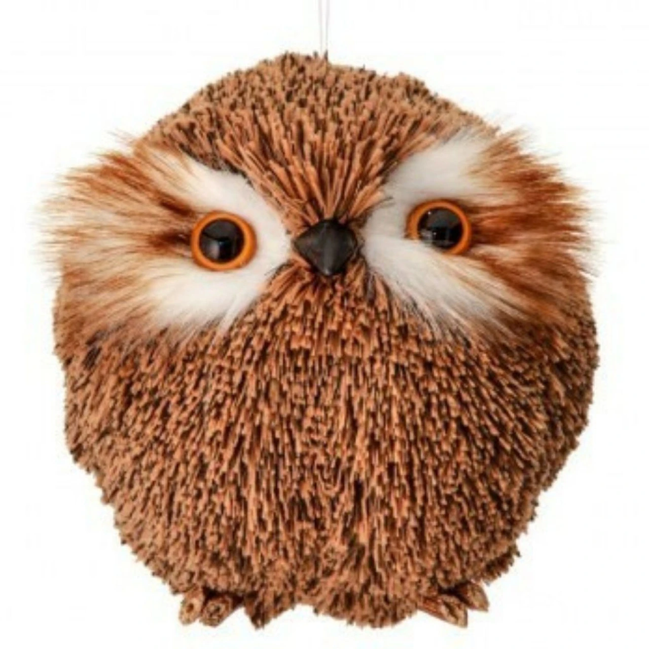 Faux Fur Owl Ornament 3 Faux Fur Owl Ornament
