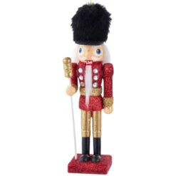 Kurt Adler Red & Gold Hollywood Nutcracker Ornament