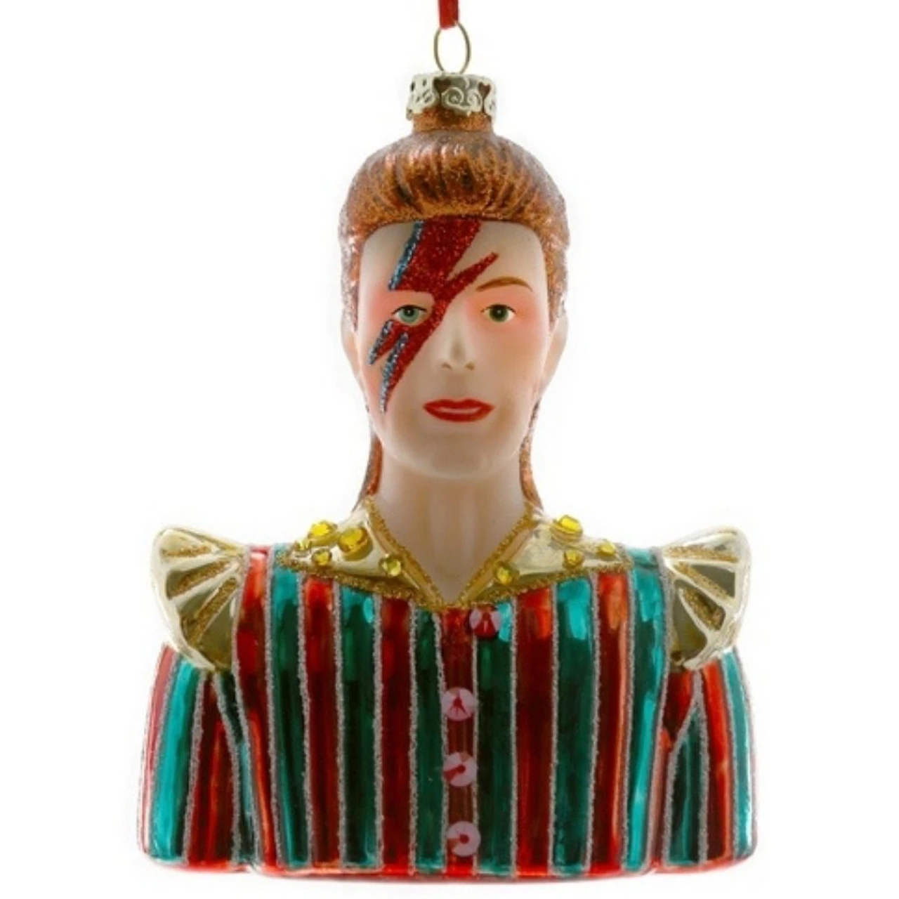 Cody Foster & Co - David Bowie Blown Glass Ornament 3 Cody Foster & Co - David Bowie Blown Glass Ornament