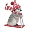 Penguin Skiing Ornament 1 Penguin Skiing Ornament -Finest Christmas Decoration 017020B Penguin Skiing Ornament 07151.1654099359