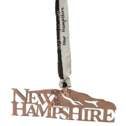 Copper New Hampshire Mountains Ornament