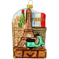 Paris Landmarks Ornament