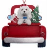 Kurt Adler Personalized Maltese In Back Of Truck Ornament 2 Kurt Adler Personalized Maltese In Back Of Truck Ornament -Finest Christmas Decoration 019421 Personalized Maltese In Back Of Truck Ornament 30721.1650388370