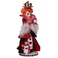 Kurt Adler Queen Of Hearts Nutcracker -Finest Christmas Decoration 030519 Kurt Adler Queen Of Hearts Nutcracker angle 37293.1651086100