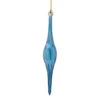 Hand Blown Glass Blue Icicle Ornament -Finest Christmas Decoration 040647A 25136.1694721999