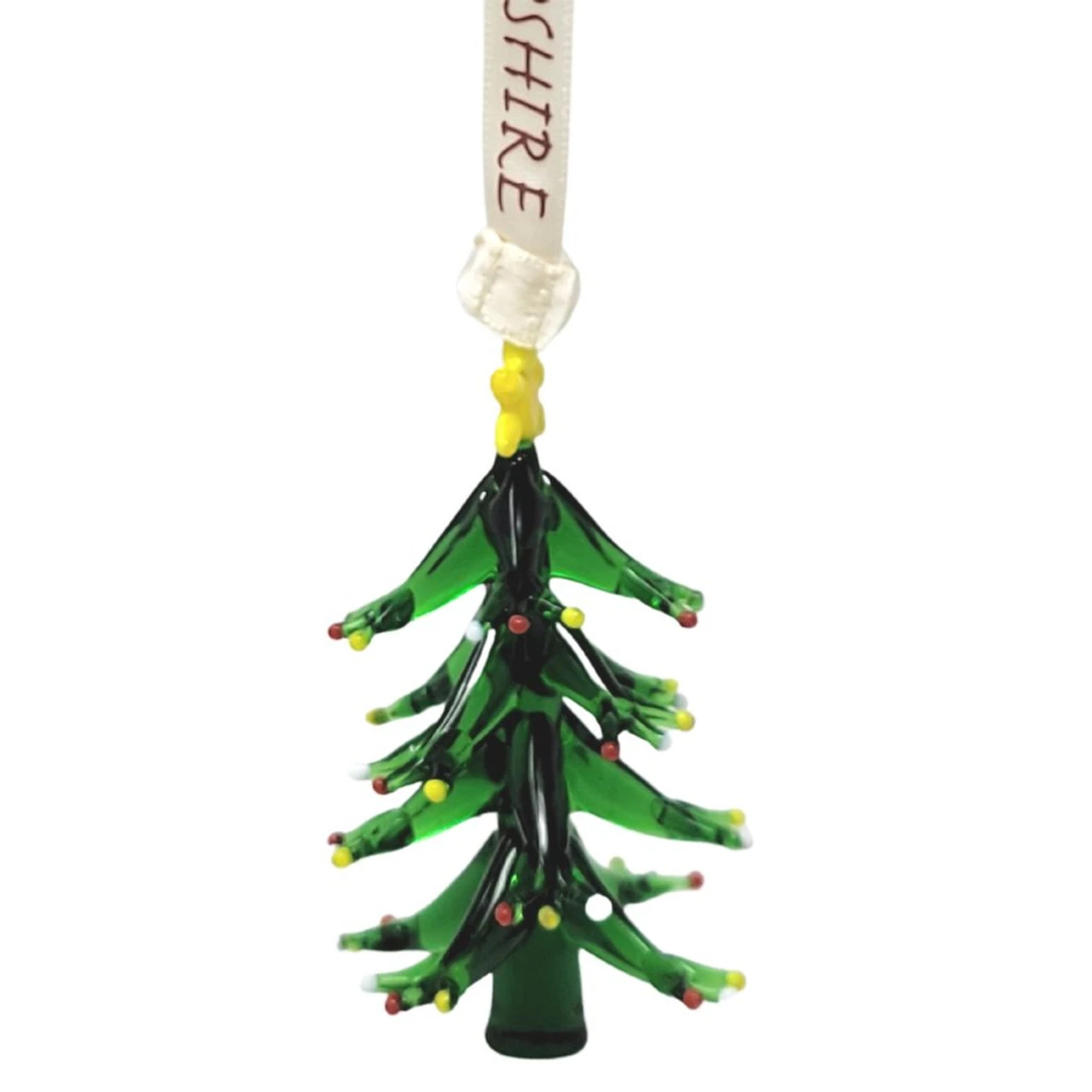 Hand Blown Glass New Hampshire Christmas Tree Ornament 4 Hand Blown Glass New Hampshire Christmas Tree Ornament - Image 2