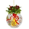 LED Hand Blown Glass Cardinal Ornament -Finest Christmas Decoration 046870B LED Glass Hand Blown Glass Cardinal Ornament 25486.1667581626