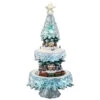 Tiered Musical Christmas Tree Village With Train -Finest Christmas Decoration 062815 Tiered Musical Christmas Tree Village with Train 19437.1662641634
