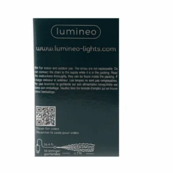 Lumineo 672 Micro-LED Warm White Flashing Lights Green Wire -Finest Christmas Decoration 070223 other side done 51731.1668958881