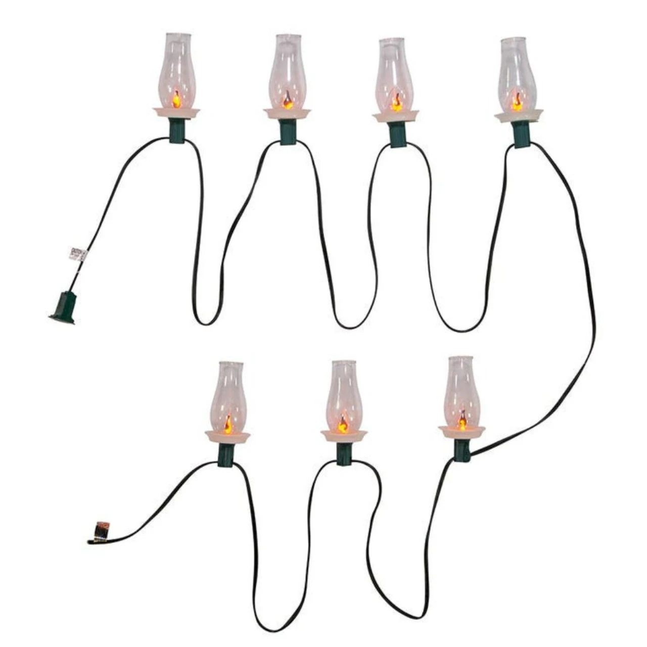 Kurt Adler 7-Light C7 Flicker Flame Bulb Light Set 3 Kurt Adler 7-Light C7 Flicker Flame Bulb Light Set