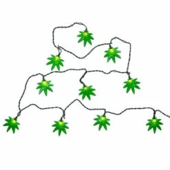 Kurt Adler 10-Light Cannabis Light Set 7 Kurt Adler 10-Light Cannabis Light Set -Finest Christmas Decoration 074330 Kurt Adler 10 Light Cannabis Light Set set 97214.1650646987