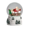 7.5" Musical Dome With Mouse And Cardinal In A Nest -Finest Christmas Decoration 1014 Untitled design 36375.1675927839