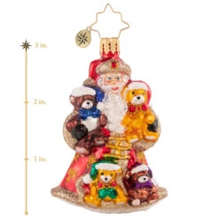 Christopher Radko - Flush With Plush Gem Ornament -Finest Christmas Decoration 1020673.frt 88300.1636722494