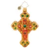 Christopher Radko - A Cherished Cross Gem Ornament -Finest Christmas Decoration 1020674.FRT copy 81045.1636722427
