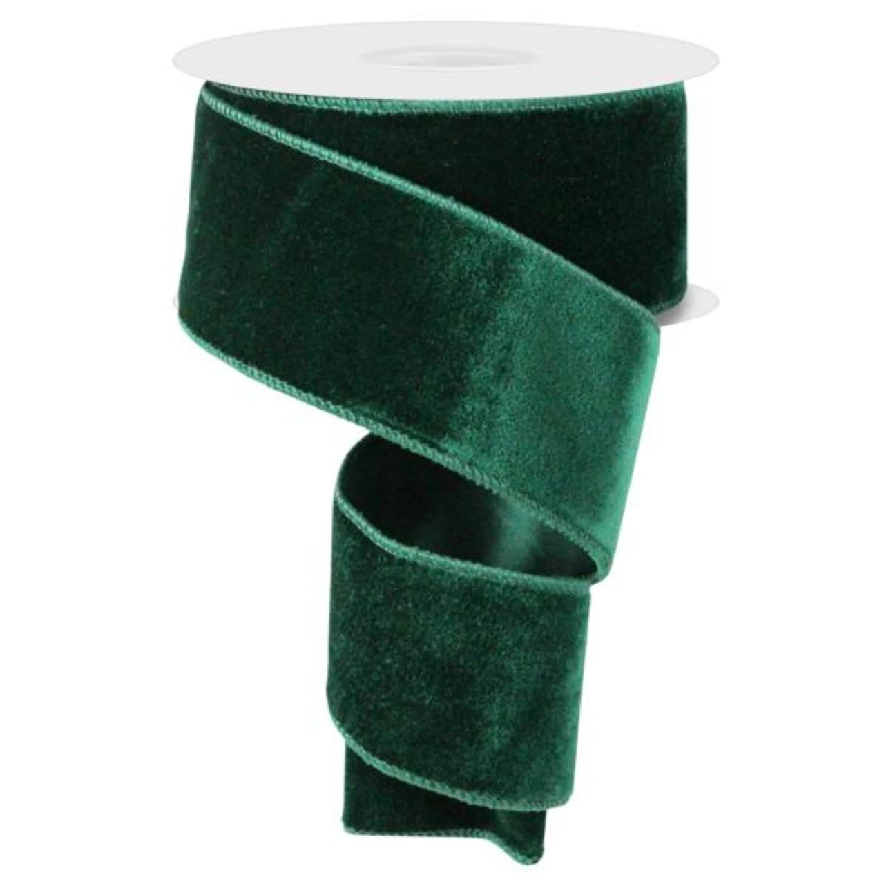 Deluxe Rich Deep Green Velvet Ribbon 10 Yards Long X 2.5 Inch Wide 3 Deluxe Rich Deep Green Velvet Ribbon 10 Yards Long X 2.5 Inch Wide