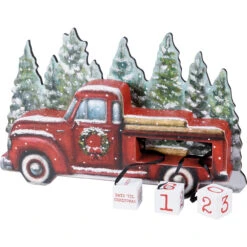 Block Countdown - Red Truck 8 Block Countdown - Red Truck -Finest Christmas Decoration 110096 30 50558.1626258738