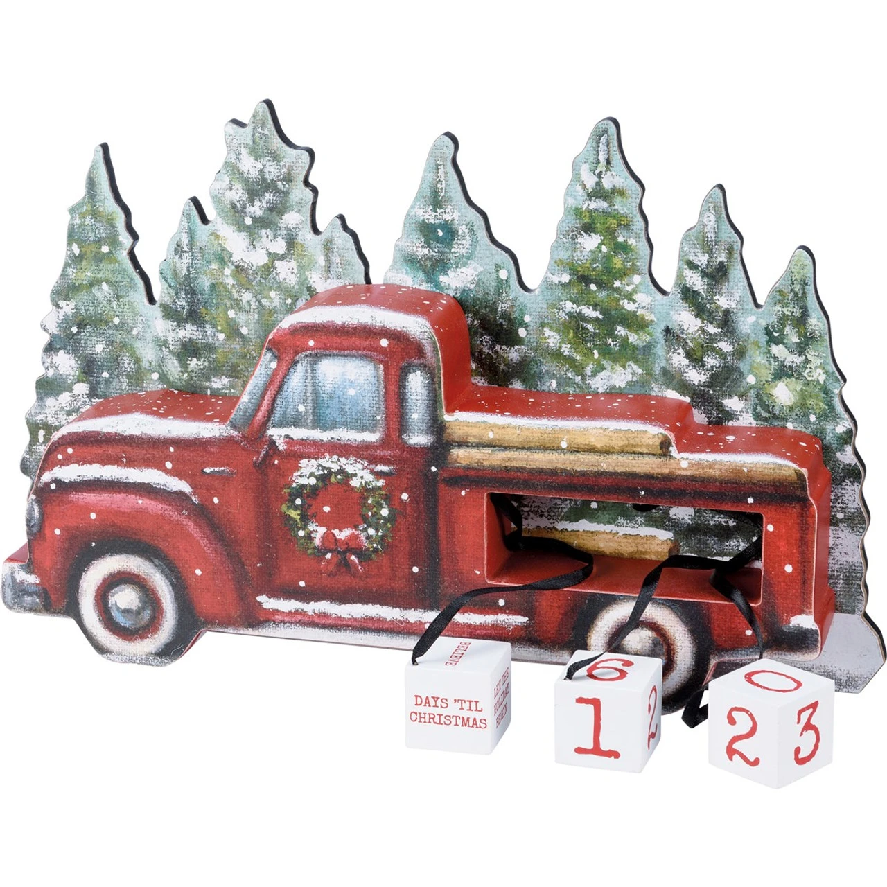 Block Countdown - Red Truck 5 Block Countdown - Red Truck - Image 3