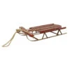 Antique Red Distressed Wood & Metal Sled 24 Inch Long -Finest Christmas Decoration 1101 Untitled design 33080.1680313064
