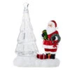 Christmas Tree Glittering Water Shimmer With Santa Figurine -Finest Christmas Decoration 1137 Untitled design 17129.1679538038