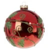 Red And Green Holly Ball Glass Ornament -Finest Christmas Decoration 1156 Untitled design 57885.1678358705