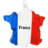 France Glass Ornament