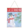 LED Let It Snow Hanging Wood Sign -Finest Christmas Decoration 121224 LED Let It Snow Hanging Wood Sign 92644.1663167464