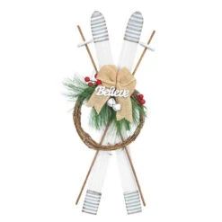 Festive Skis Hanger