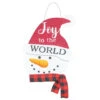 Joy To The World Snowman Hanger -Finest Christmas Decoration 122680B Joy To The World Snowman Hanger 09667.1663167446