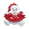 Personalized Snowbaby Ornament 1 Personalized Snowbaby Ornament -Finest Christmas Decoration 122RW 48366.1636372840