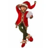 Bendable Postcard Elf Ornament -Finest Christmas Decoration 127454 Bendable Postcard Elf Ornament 90849.1654879754