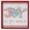 Gingerbread Joy To The World Wall Sign -Finest Christmas Decoration 127840A Gingerbread Joy To The World Wall Sign 68880.1668353361