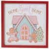 Gingerbread Home Sweet Home Wall Sign -Finest Christmas Decoration 127840D Gingerbread Home Sweet Home Wall Sign 40876.1668353285