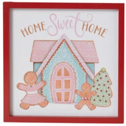 Gingerbread Home Sweet Home Wall Sign