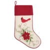 Cardinal Cane Stocking -Finest Christmas Decoration 132507 Cardinal Cane Stocking 97411.1661352288