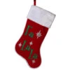 Fa La La Velvet Christmas Stocking -Finest Christmas Decoration 134730C Fa La La Velvet Christmas Stocking 62089.1668356870
