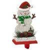 Snowman Wearing Red Hat Stocking Holder 1 Snowman Wearing Red Hat Stocking Holder -Finest Christmas Decoration 137110B Snowman Wearing Santa Hat Stocking Holder 70987.1668625672